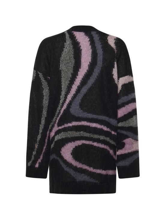 25FW 푸찌 가디건 5UKQ81 5U967002 BLACK pink - PUCCI