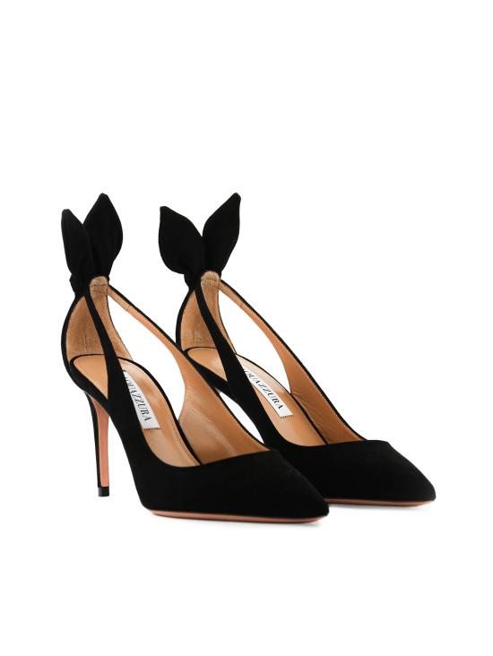 25FW 아쿠아주라 힐/펌프스 DENMIDP0 SUE000 Black - AQUAZZURA