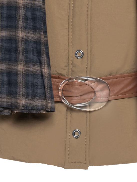 25FW 마벨 패딩 AFW1002TENYL01 BRONZE Beige - MARBELL