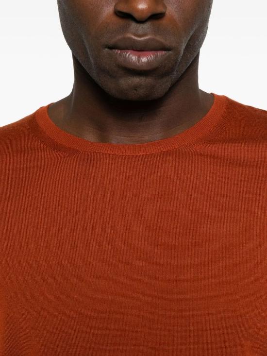 25FW 생로랑 스웨터 821736Y76GM 6160 Orange - SAINT LAURENT