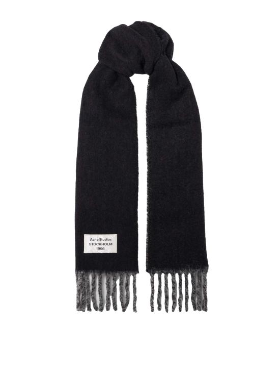 25FW 아크네 스튜디오 머플러/스카프 CA0392 975 BLACK MELANGE