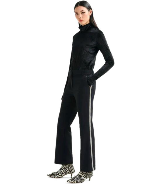 25FW 에센셜앤트워프 터틀넥 INDIENNE BL34 S Black - ESSENTIEL ANTWERP