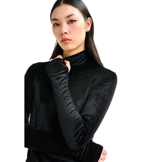 25FW 에센셜앤트워프 터틀넥 INDIENNE BL34 S Black - ESSENTIEL ANTWERP