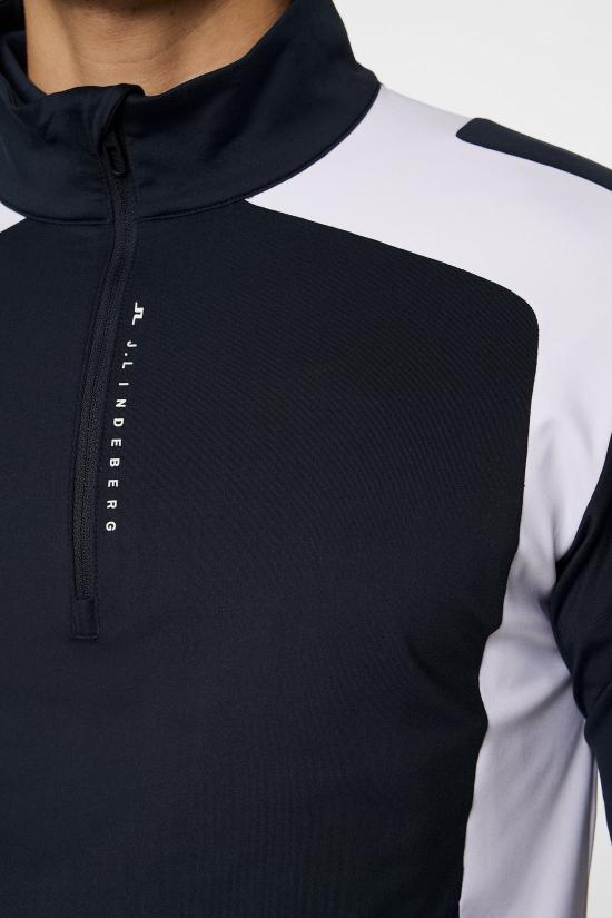  제이린드버그 긴팔 티셔츠 GMJS14117 6855 JL NAVY DOM - J LINDEBERG