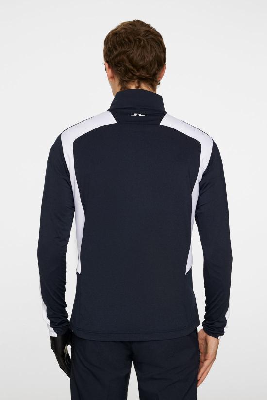  제이린드버그 긴팔 티셔츠 GMJS14117 6855 JL NAVY DOM - J LINDEBERG