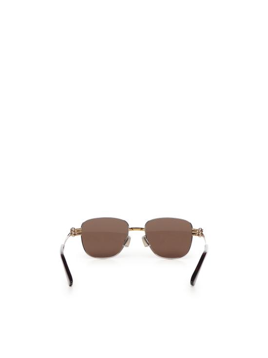 26SS 보테가베네타 선글라스 821519 V44501398 SILVER SILVER BROWN - BOTTEGA VENETA