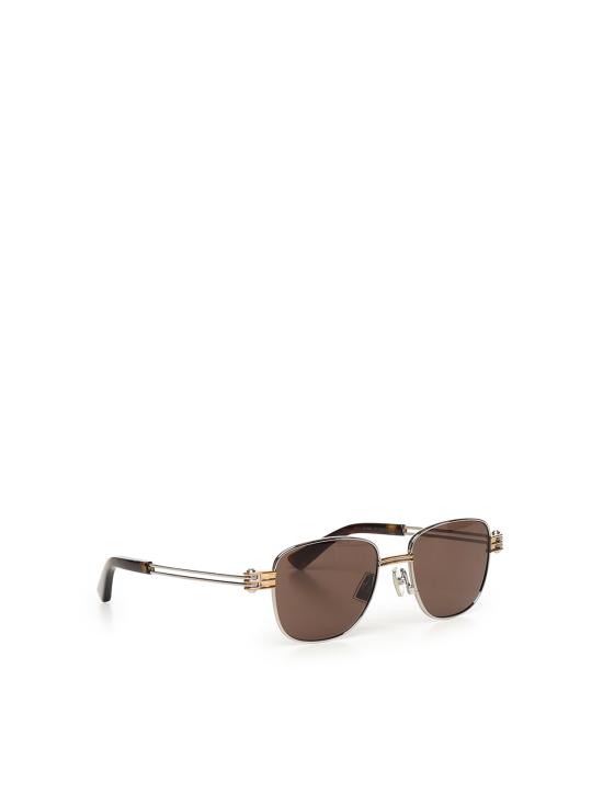 26SS 보테가베네타 선글라스 821519 V44501398 SILVER SILVER BROWN - BOTTEGA VENETA