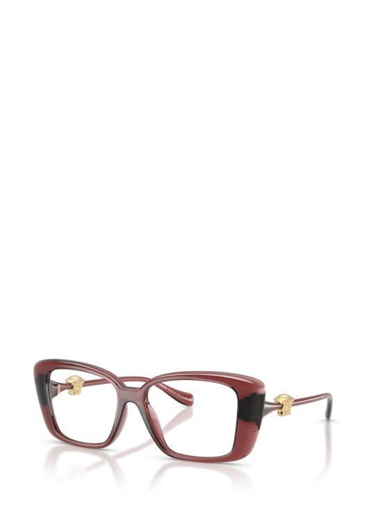 26FW 베르사체 안경 VE3385U 5539 TRANSPARENT RED - VERSACE