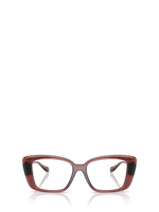 26FW 베르사체 안경 VE3385U 5539 TRANSPARENT RED
