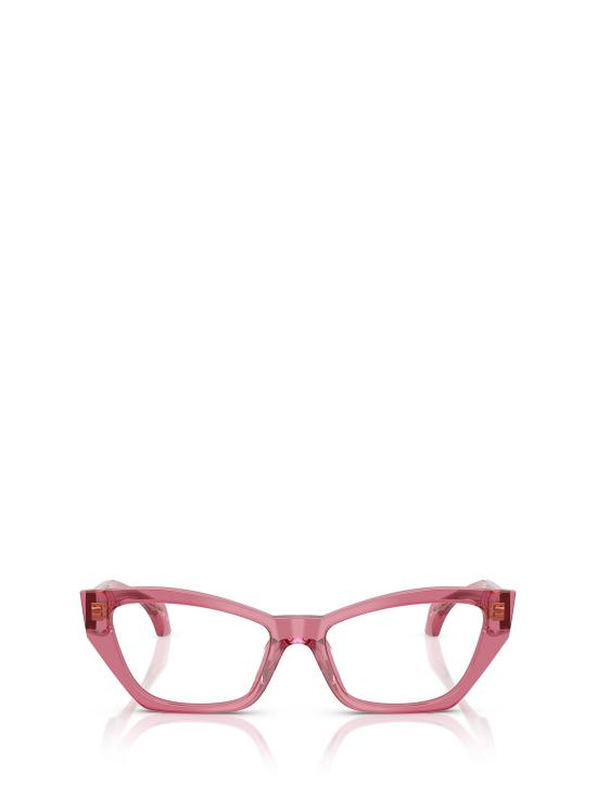 26FW 베르사체 안경 VE3373U 5516 TRANSPARENT PINK