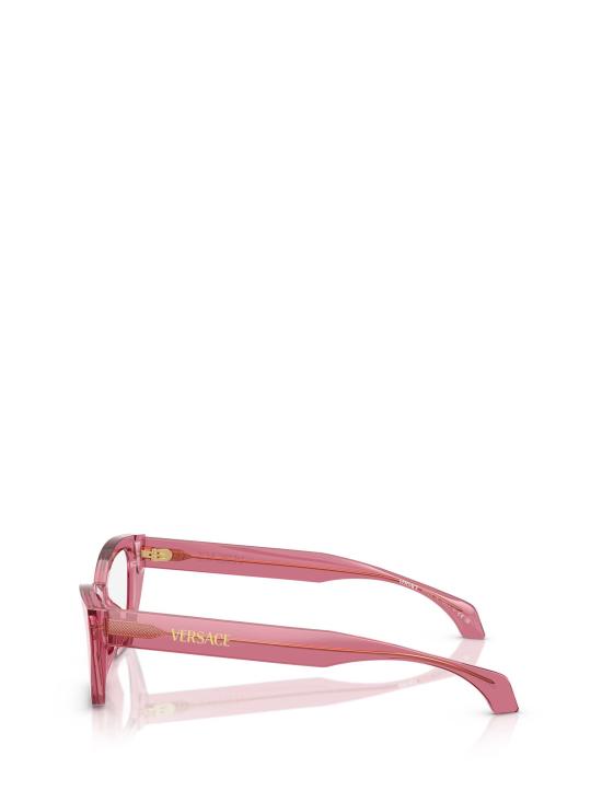 26FW 베르사체 안경 VE3373U 5516 TRANSPARENT PINK - VERSACE