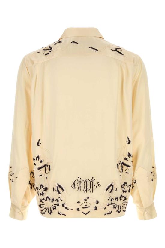 25FW 보디 긴팔 셔츠 MRF25SH047 ECRU Yellow - BODE