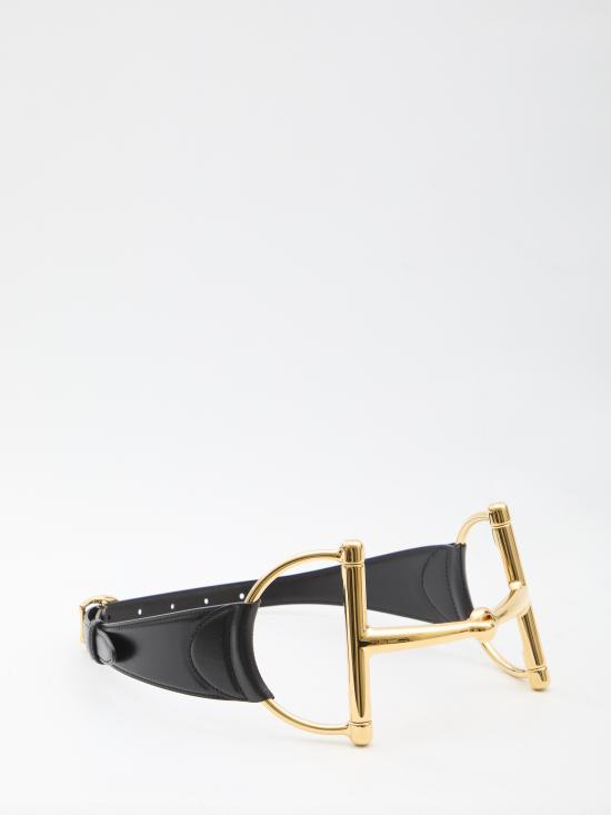 25FW 구찌 레귤러 벨트 847106 BLACK - GUCCI