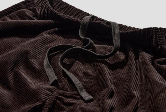 25FW 단톤 스트레이트 팬츠 이지  - 8W 코듀로이 #DT-E0169 CDU 다크 브라운 - DANTON