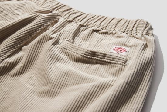 25FW 단톤 스트레이트 팬츠 이지  - 8W 코듀로이 #DT-E0169 CDU 오프 화이트 - DANTON