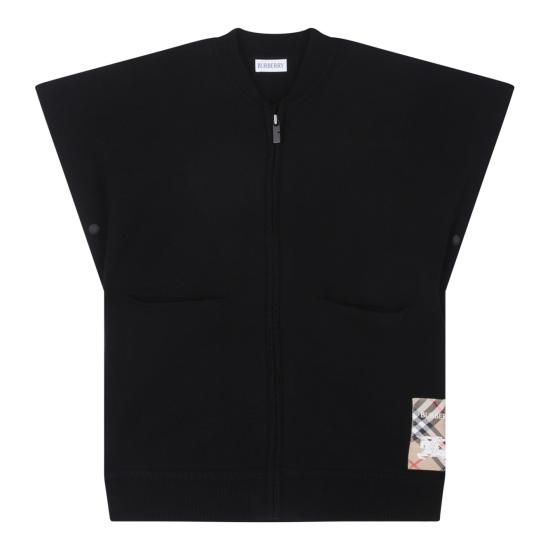 25SS 버버리 베스트 8101865161922A1189 BLACK