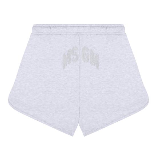 25SS [키즈] 엠에스지엠 팬츠 S5MSJGSH225107 LIGHT GREY MELANGE - MSGM