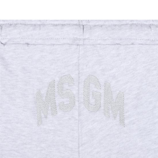 25SS [키즈] 엠에스지엠 팬츠 S5MSJGSH225107 LIGHT GREY MELANGE - MSGM
