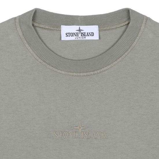  [키즈] 스톤 아일랜드 티셔츠 62100007V0068 MUD - STONE ISLAND