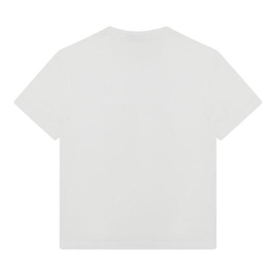  [키즈] 돌체앤가바나 티셔츠 L4JTHVG7N0FW0111 WHITE - DOLCE & GABBANA