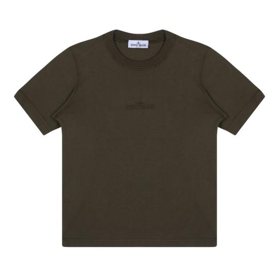25SS [키즈] 스톤 아일랜드 티셔츠 62100007V0054 MILITARY GREEN