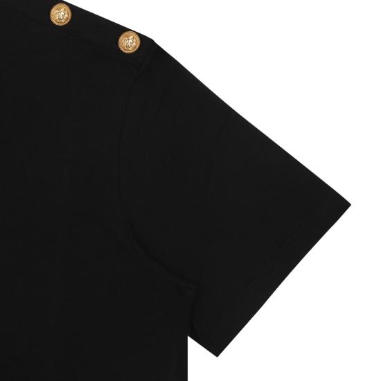 25SS [키즈] 발망 티셔츠 BW8P61Z1751930OR BLACK - BALMAIN