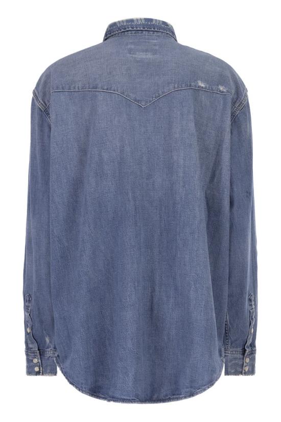 24FW 폴로 랄프로렌 셔츠 211940722 001 MEDIUM DENIM - POLO RALPH LAUREN