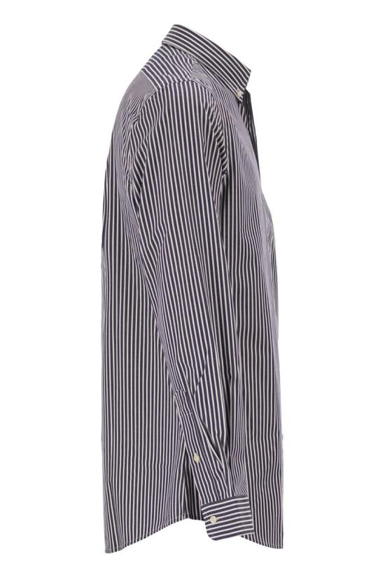 25FW 폴로 랄프로렌 긴팔 셔츠 710929344 025 NAVY WHITE - POLO RALPH LAUREN