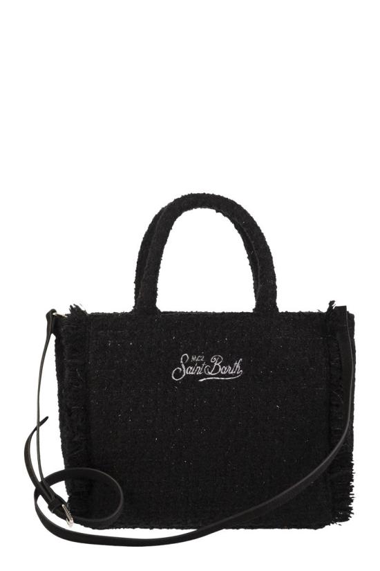 25FW 세인트바쓰 토트백 COL0036 00207I BLACK - MC2 SAINT BARTH