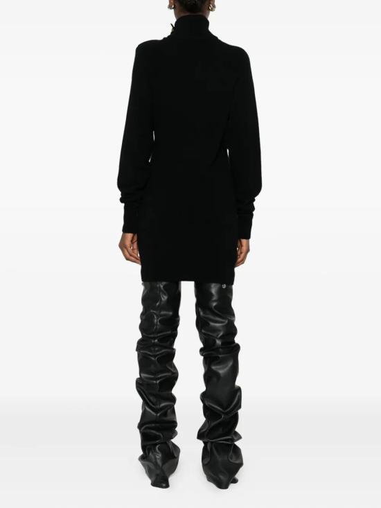 25FW 발망 미디 원피스 FF0R9382KI87 0PA BLACK - BALMAIN