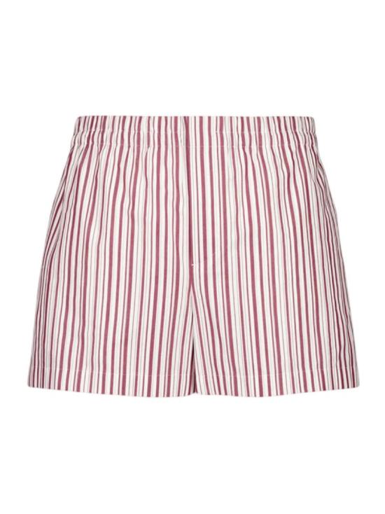 25FW 구찌 스트라이프 코튼 자수 쇼츠 반바지 810783Z7AR0 9081 STRIPPED