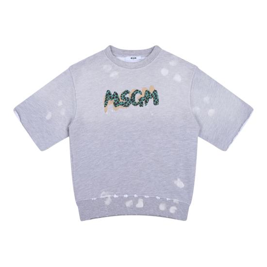 25SS [키즈] 엠에스지엠 티셔츠 S5MSJBSW157101 GREY