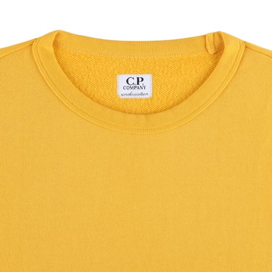  [키즈] 씨피 컴퍼니 트레이닝 상의 CMF00CLCA7654540 YELLOW OCHRE - C.P. COMPANY