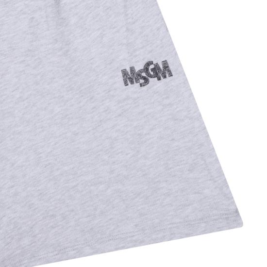 25SS [키즈] 엠에스지엠 쇼츠/버뮤다 S5MSJBBE275107 LIGHT GREY MELANGE - MSGM