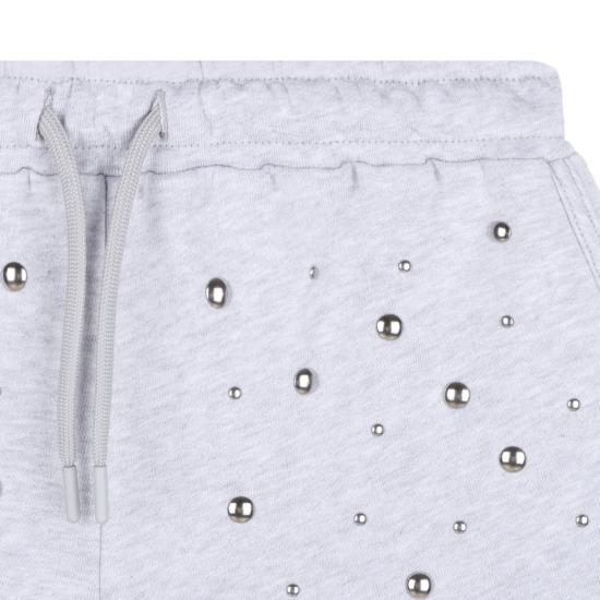 25SS [키즈] 엠에스지엠 팬츠 S5MSJGSH225107 LIGHT GREY MELANGE - MSGM