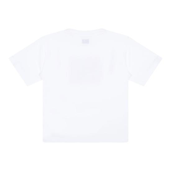 25SS [키즈] 씨피 컴퍼니 티셔츠 CQM002LAA1710135 GAUZE WHITE - C.P. COMPANY