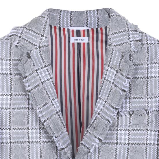  [키즈] 톰브라운 아우터 KJC015TF0372035 MED GREY - THOM BROWNE