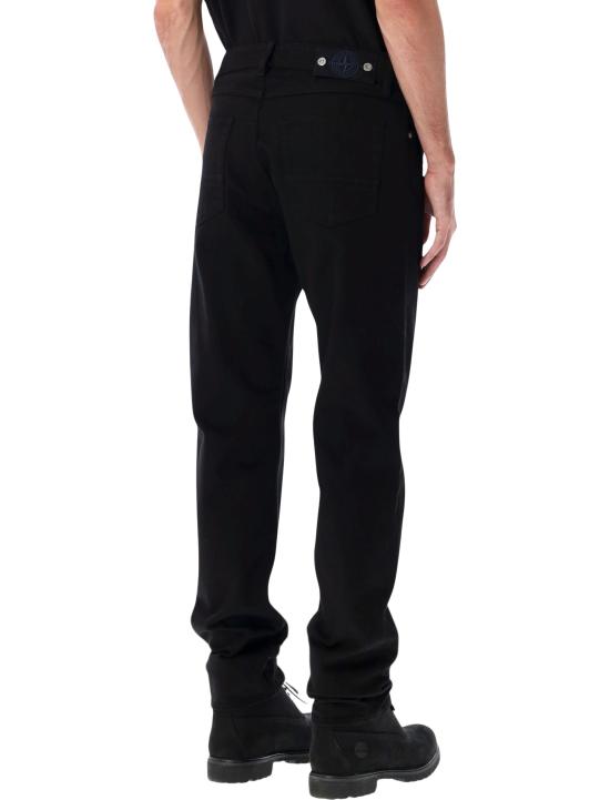 25FW 스톤 아일랜드 스트레이트 팬츠 S15J100005S00J5 V0029 BLACK - STONE ISLAND