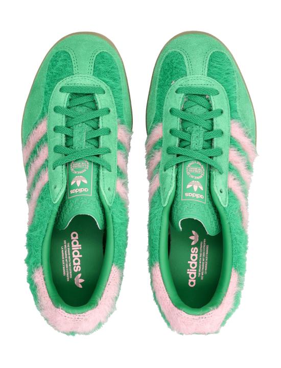 25FW 아디다스 가젤 인도어 스니커즈 JP8342 GREEN - ADIDAS