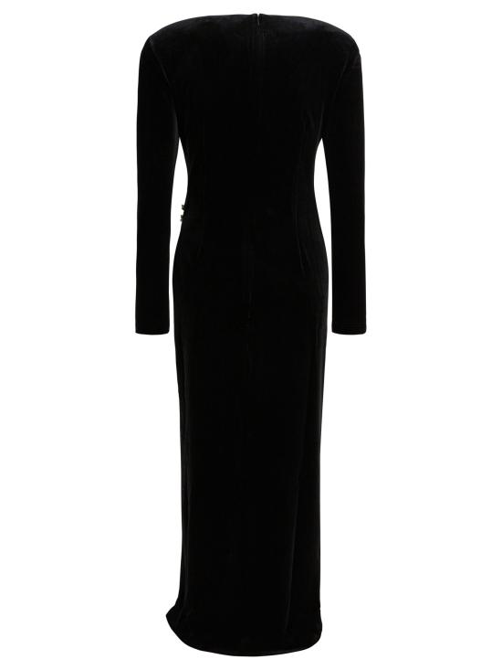 25FW 셀프 포트레이트 미디 원피스 AW25128MB BLACK - SELF PORTRAIT