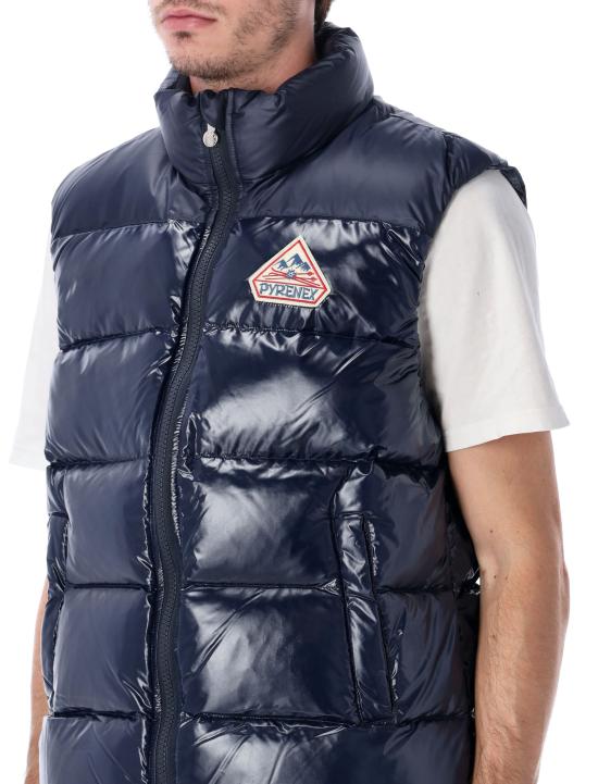 25FW 피레넥스 베스트 HUY021 4004 AMIRAL BLUE - PYRENEX