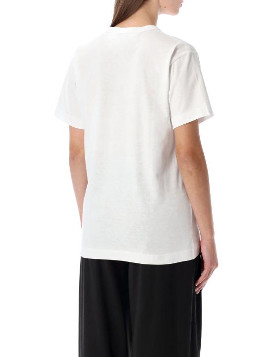 25FW 꼼데가르송 반팔 티셔츠 AXT804051 WHITE - COMME DES GARCONS