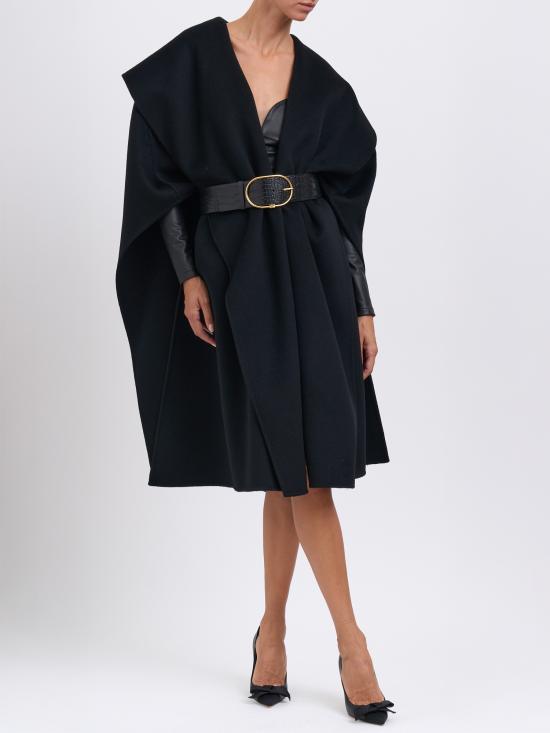 25FW 엘리자베타프랜치 코트 MCP67D56E2110 BLACK - ELISABETTA FRANCHI