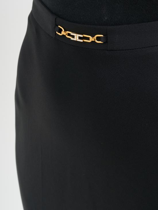 25FW 엘리자베타프랜치 롱 스커트 MGO11256E2110 BLACK - ELISABETTA FRANCHI