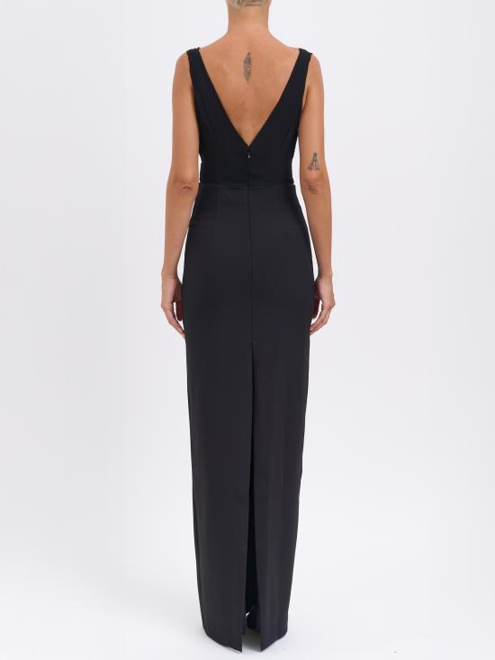 25FW 엘리자베타프랜치 미디 원피스 MABR2457E2110 BLACK - ELISABETTA FRANCHI