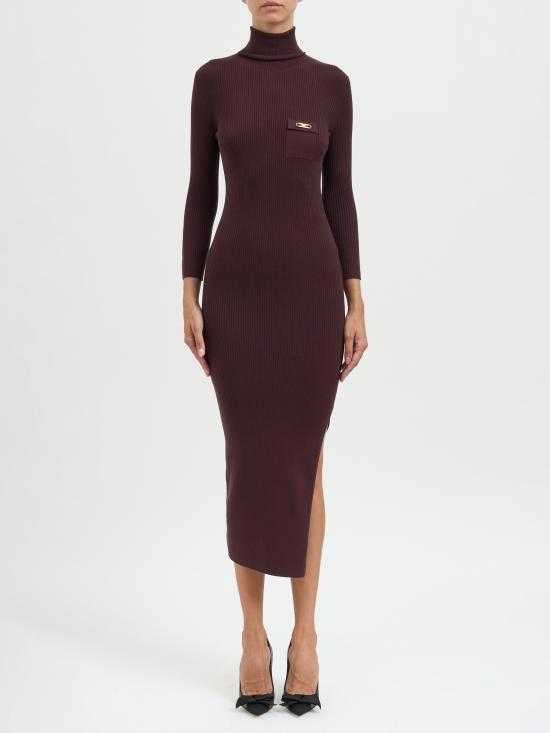 25FW 엘리자베타프랜치 미디 원피스 MAM23B56E2EA4 RED PURPLE