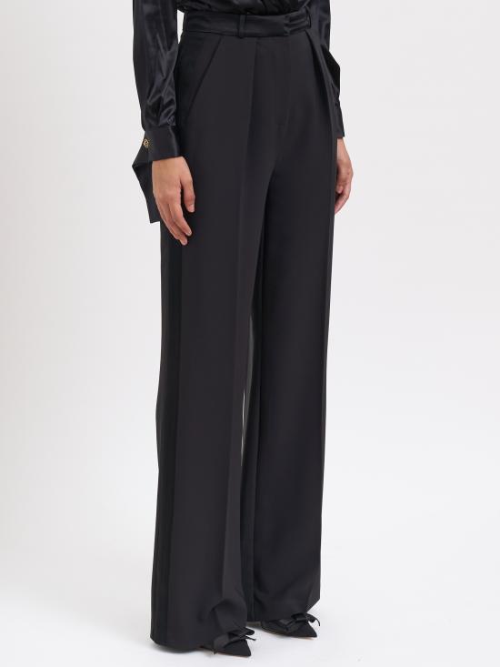 25FW 엘리자베타프랜치 스트레이트 팬츠 MPA12656E2110 BLACK - ELISABETTA FRANCHI