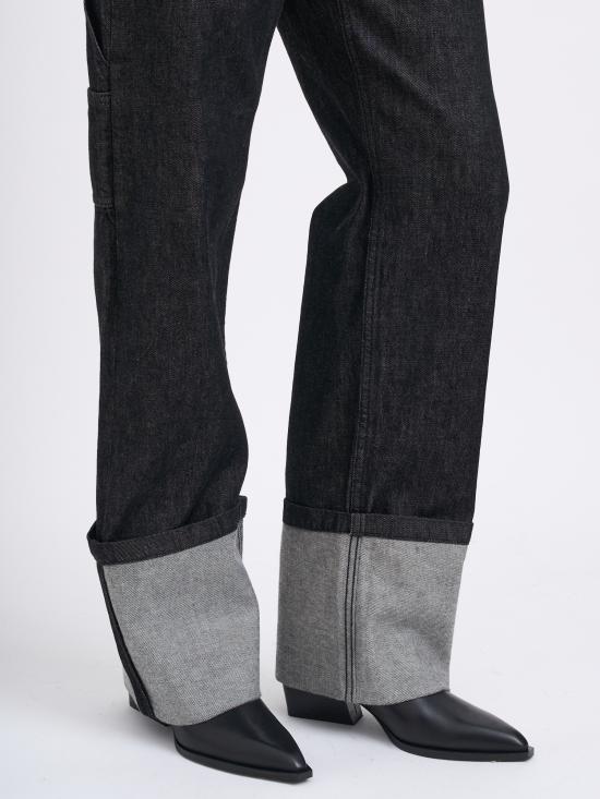 25FW 엔타이어 스튜디오 스트레이트 팬츠 MESMW2511011RB BLUE - ENTIRE STUDIOS