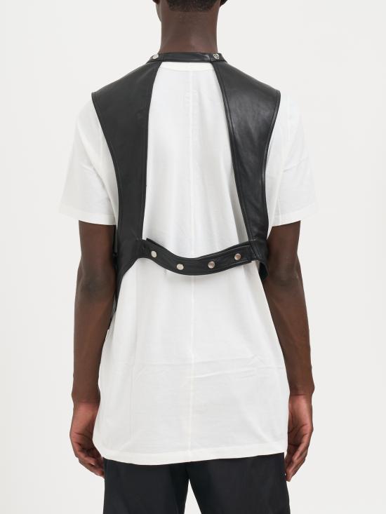 25FW 릭 오웬스 베스트 MRU02E1767LBY09 BLACK - RICK OWENS