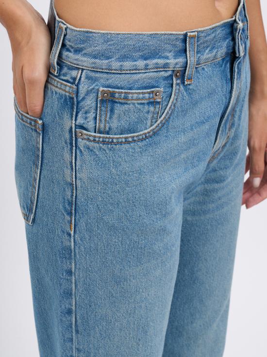 25FW 하이쿠레 스트레이트 팬츠 MHEW03185DF179L0882 LIGHT BLUE - HAIKURE